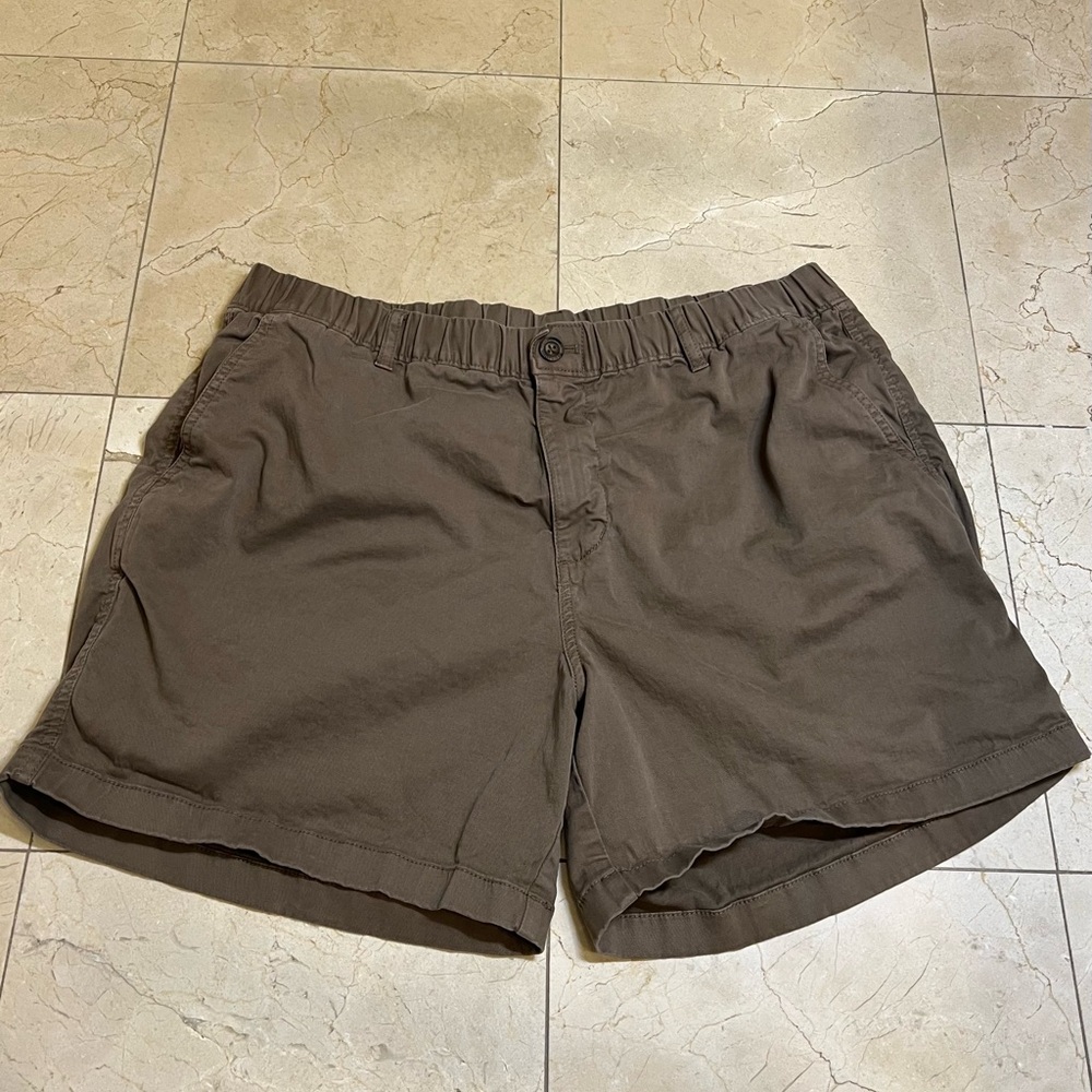 Bearbottom Brown 5.5" inseam stretch short
